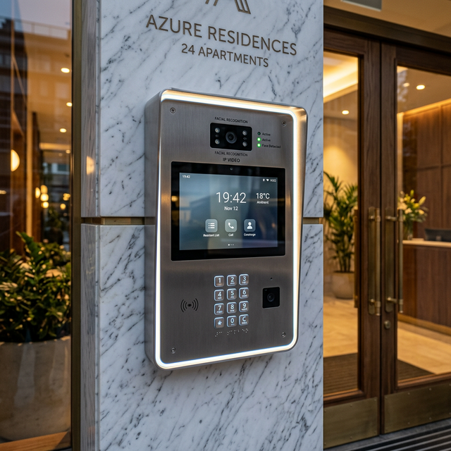 IP Digital Video Door Phone for Apartments