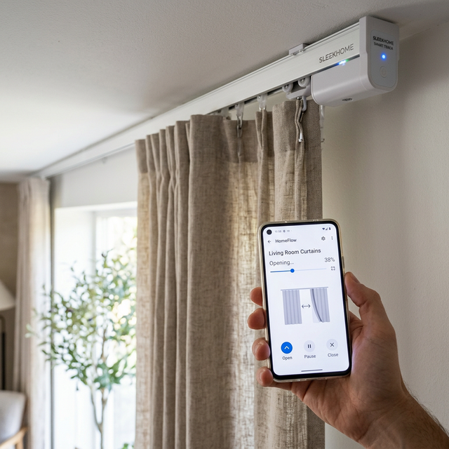 Smart Curtain Track