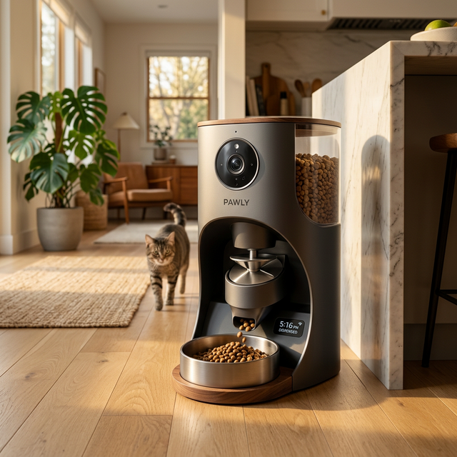 Wi-Fi Smart Pet Feeder
